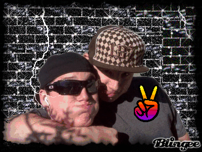 Nic Barry and pal