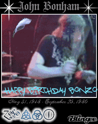 John Bonham’s Birthday Picture #112291895 | Blingee.com