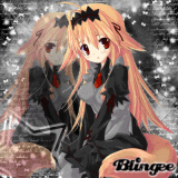 Anime Fox Maid Graphic #4376609 | Blingee.com
