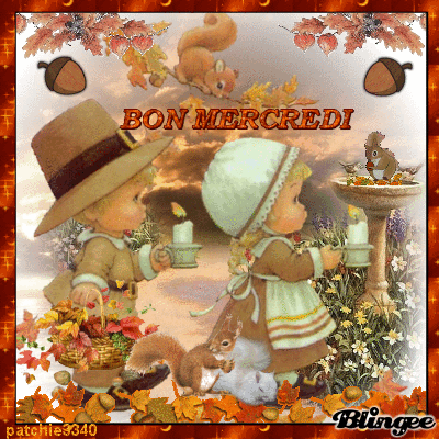 BON MERCREDI LES ECUREUILS !!