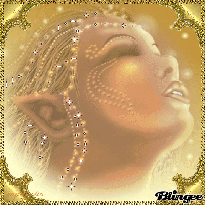 Sweet gold lady for Susi