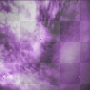 Clouds animated background purple
