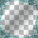 Frame flowers overlay