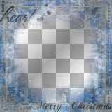 I<3U_Merry-Christmas Frame~Dark_Blue