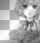 Anime girl elegant