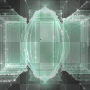 TAPETY BACKGROUND GLITTER ANIMATED GREEN WINTER