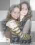Cora I with my twin sister -31 dec 2010