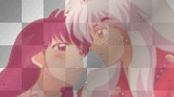 Inuyasha kiss the girl coloring
