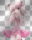 Pink neko lolita /Tinkerbell/ - white shadow *wroni87*
