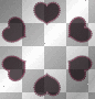 Valentine heart circle  animated