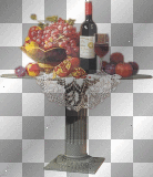 Vintage table wine fruit