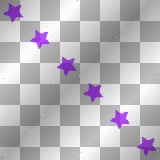 Animated star deco emo anime scene transparent