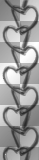 Heart frame border deco emo transparent