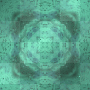 Nenaio Pattern Kaleidoscope effect Background Gif Heart Hearts Green Black Blue Grey Glitter