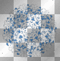 Mandala blau circle deco blue Mandala blau circle deco blue