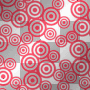 red Grey Black Retro Circles