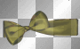 bow green deco transparent scrap [1ֆ]
