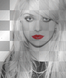 Taylor Momsen (singer of The Pretty Reckless and Jenny Humphrey in Gossip Girl white black transparent) [nermai]