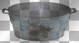 Bucket fantasy gothic vintage garden