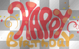 Happy Birthday [Orange Yellow]