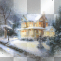 Background snow