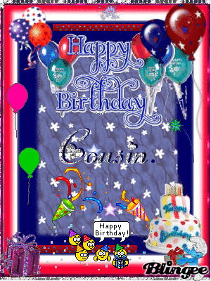 Happy Bday Cousin Animated Picture Codes And Downloads 113737290 647526080 Blingee Com 02.01.2021 · happy birthday cousin moving balloons gif. blingee com