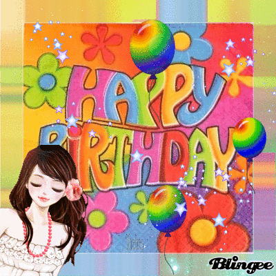 Happy Birthday My Friend Picture #113898553 | Blingee.com
