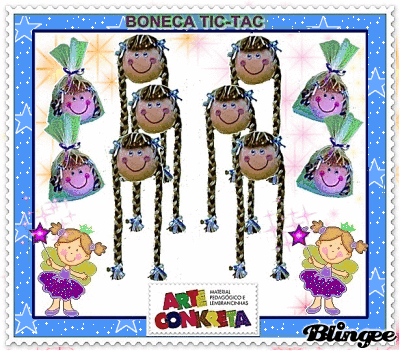 BONECA TIC-TAC BONECA TIC-TAC