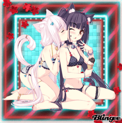 Fucking Pic Full HD - Anime neko twins twins Anime neko