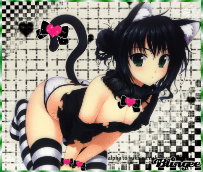 cute neko girl that looks verry close to what i would look like as a neko girl