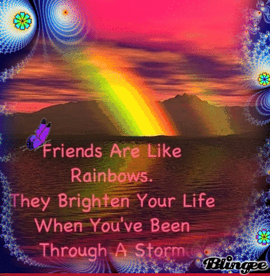 Friends are Like Rainbows Picture #114583417 | Blingee.com