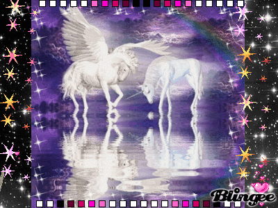 Pegasus und Einhorn Picture #115625520 | Blingee.com