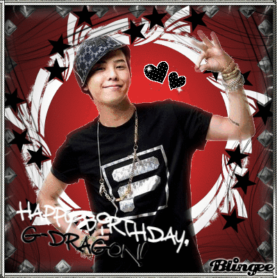 Happy Birthday, G-Dragon! Picture #115649999 | Blingee.com