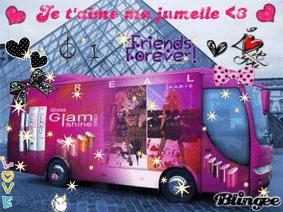 Je t'aime ma jumelle <3