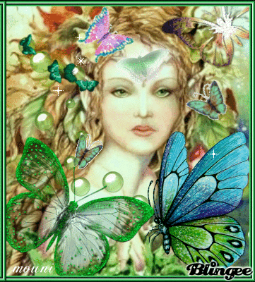 butterfly women Picture #115845835 | Blingee.com