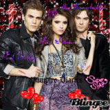 Vampire Diaries; Paul Wesley, Nina Dobrev, and Ian Somerhalder Vampire Diaries; Paul Wesley, Nina Dobrev, and Ian Somerhalder
