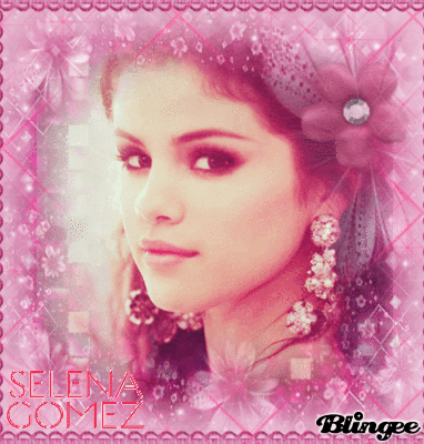 Selena Gomez on Selena Gomez  Transparent Pink  Picture  115989989   Blingee Com