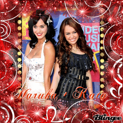 Haruka [Katy] + Kata [Miley]