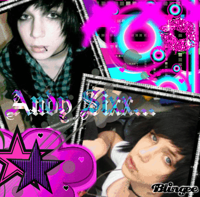 andy sixx cuando tenia 14