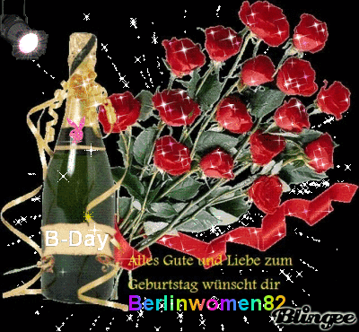 Kerzen Mit Blumen Rosen Alles Gute Zum Geburtstag Geburtstag