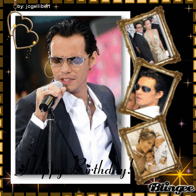 Happy Birthday Marc Anthony! Picture #116677114 | Blingee.com