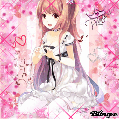 Cute Anime Girl By Princess Sally Animated Pictures For Sharing
