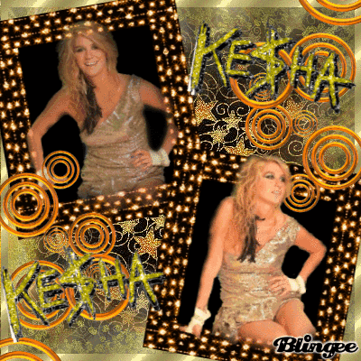 Ke$ha in Gold!!