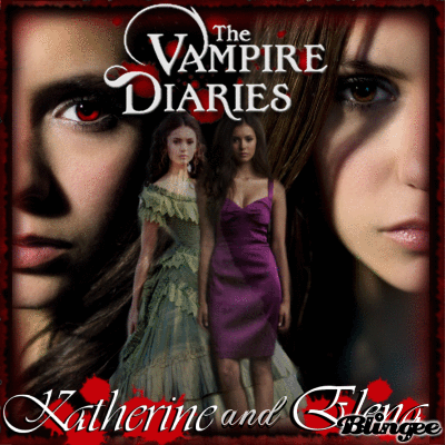 The Vampire Diaries: Elena and Katherine Picture #116860122 | Blingee.com