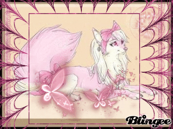 Anime Pink Wolf