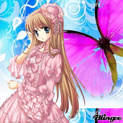 Download Cute Images on Cute Anime Girl Animated Pictures For Sharing  116921453   Blingee Com