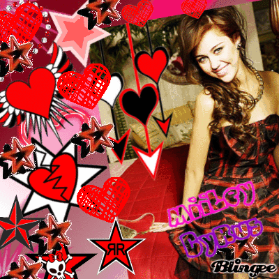 miley cyrus red