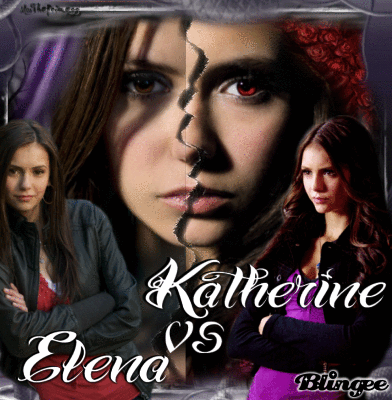 **Katherine vs Elena**The vampire diaries 2 "© m.τ.pя¡йςзŝš"