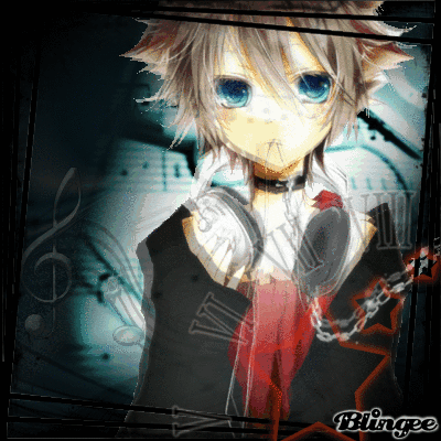 Neko Boy Listen To Music Picture 117942714 Blingee Com