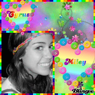 Miley Cyrus rainbow Picture #118088457 | Blingee.com